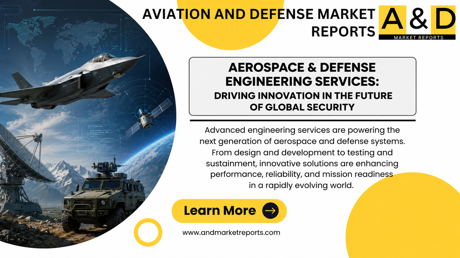 Aerospace & Defense Engineering Services: Driving Innovation in the Future of Global Security