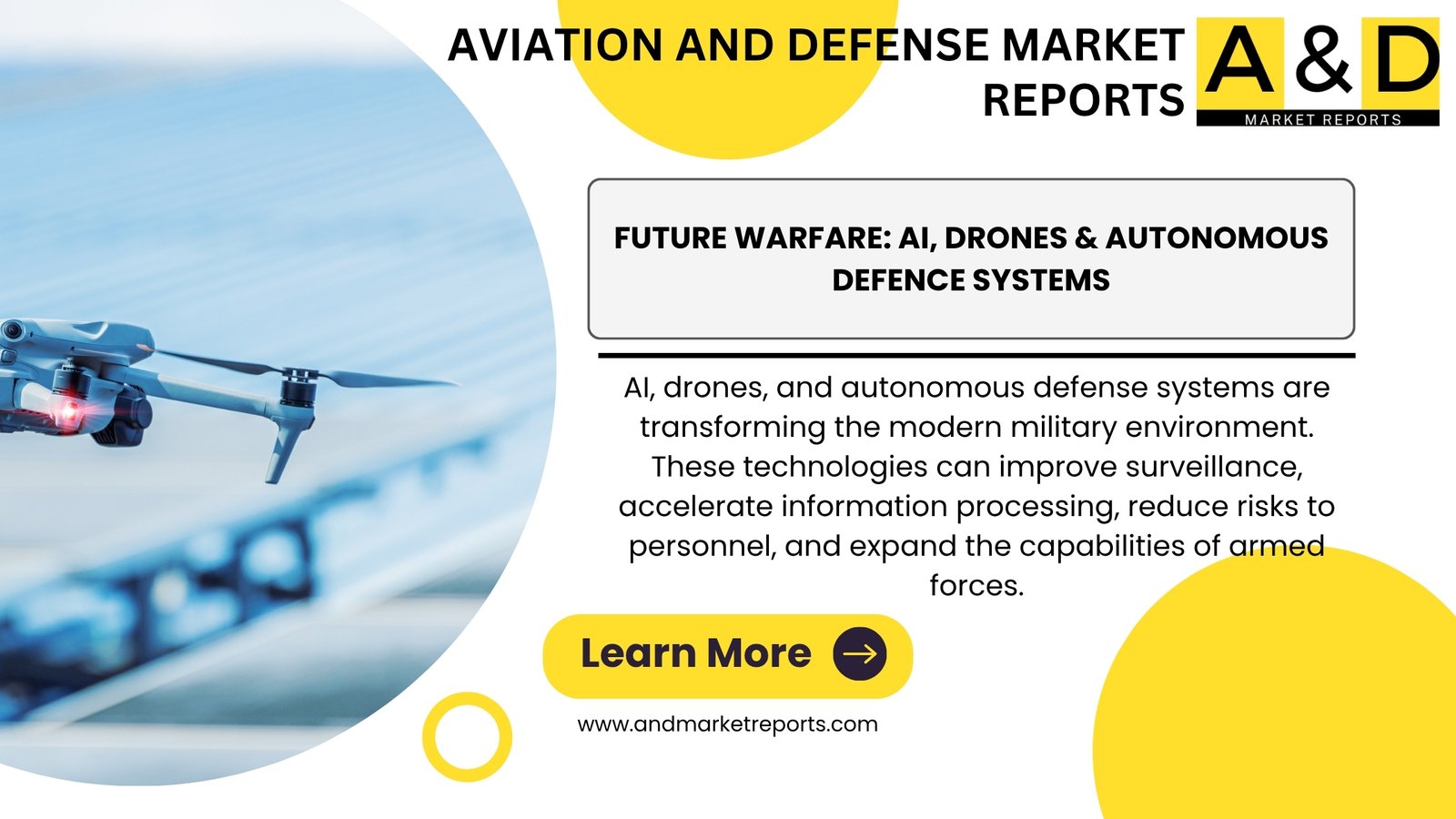 Future Warfare: AI, Drones & Autonomous Defence Systems